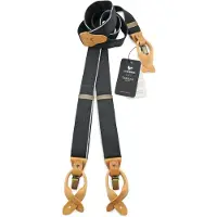 Sir Redman SR237 Bretels Natural Nick - Zwart