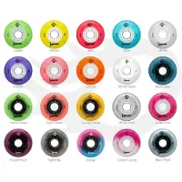 Luminous - 72mm LED 4-pack - Skate Wielen - Green Glow
