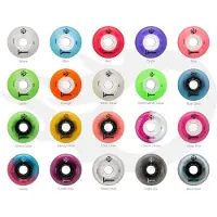 Luminous - 76mm LED 4-pack - Skate Wielen - Black Pearl