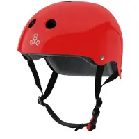 Triple 8 - The Certified Sweatsaver Helmet Red - Skate Helm - XS/S