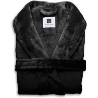 Zohome Luxe Badjas - Deep Black Deep Black / M