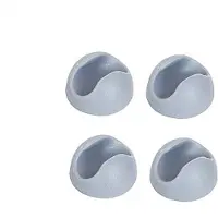 Furniture Legs Europe Vloerbeschermer grijs hairpin Ø 1,2 cm en hoogte 1 cm van kunststof - 4 stuks