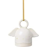 Villeroy & Boch Winter Glow kerstboomhanger engel Wit-beige