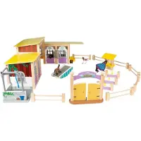Playtive Houten speelset (Paardenboerderij)