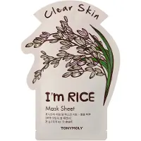 Tonymoly , Ik ben Rijst, Schone Huid Beauty Masker Sheet, 1 Sheet, 0.74 oz (21 g)