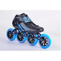 Double FF A3 Pro Inline Compleet Zwart / Blauw) Zwart / Blauw 40.5
