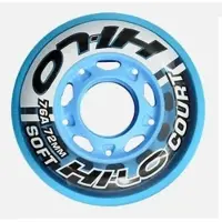HI-LO Court Wheel Indoor 76a Wielen (per 4 Stuks) 80 Mm
