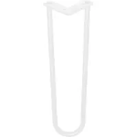 Furniture Legs Europe Stalen hairpin wit hairpin ø 1,6 cm en hoogte 40 cm