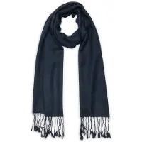 Noolur Sjaal 'CANELA' donkerblauw
