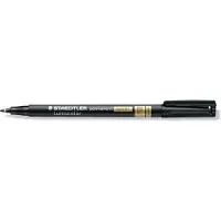 Staedtler Viltstift Lumocolor 319 special permanent F zwart - 10 stuks