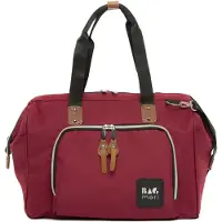 Bagmori Luiertas bruin / bordeaux / zwart