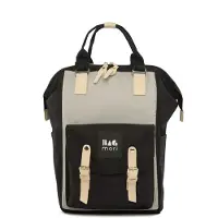 Bagmori Luiertas beige / grijs / zwart / wit