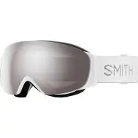 Smith Skibril Unisex I/O Mag S ChromaPop Sun Platinum Mirror White Chunky Knit