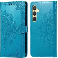 IMoshion Mandala Bookcase voor de Samsung Galaxy S25 / S24 - Turquoise