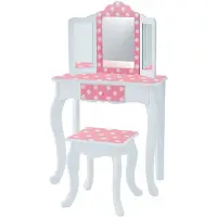 Bayer Gisele Ven-td-11670f Vanity Table Set Roze
