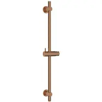 Wiesbaden Glijstang peck 76,5 cm met wateraansluiting geborsteld brons koper