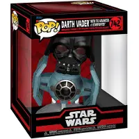 Funko POP! Star Wars Darth Vader with the Advanced x1 Starfighter (Pop! Rides Deluxe) vinylfiguur 742 Pop! meerkleurig