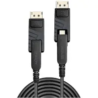 Lindy Aansluitkabel Mini DisplayPort stekker, Mini DisplayPort stekker 30 m Zwart 38482 DisplayPort-kabel