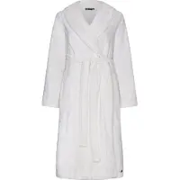 Pastunette Duurzame fleece badjas wit | Maat XL