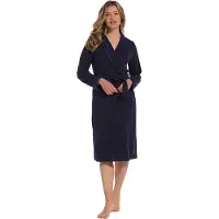 Pastunette Blauwe badjas Deluxe | Maat XL