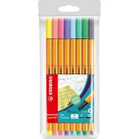 Stabilo Point 88 - 8 stuks - pastel