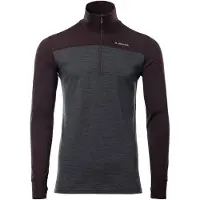 Aclima - Lightwool 180 Zip Polo - Merino-ondergoed L, zwart
