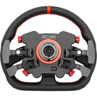 Simagic GT1 Pro D stuurwiel + hub/knop - leder