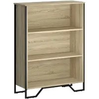 vidaXL Boekenkast 80x31x106 cm bewerkt hout sonoma eikenkleurig