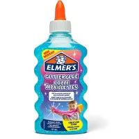 ELMER'S PVA glitterlijm | goud | 177 ml | uitwasbaar en kindvriendelijk | geweldig voor het maken van slijm en om te knutselen
