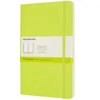 Moleskine Classic Notitieboek - Large - Softcover - Blanco - Citroen Groen