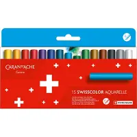 Caran d'Ache Swisscolor Aquarelle Pastelkrijt 15-set