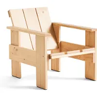 HAY Crate Loungestoel Naturel - Loungefauteuils Dennenhout Natural - AE668-C942