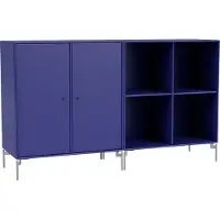 Montana Pair Dressoir - Dressoirs en buffetkasten Metaal Monarch - Pair w.legs 135