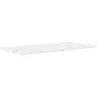 Montana Panton Wire bovenblad 70,1x34,8 cm White marble