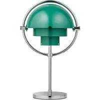 Gubi Multi-Lite Draagbare Lamp Chrome | Teal Green