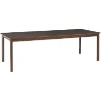 &tradition Patch Hw2 Tafel 240x100 Messing / Cacao Orinoco / Geolied Notenhout - Eettafels & bartafels Nanolaminaat Walnut - 132983A195A077