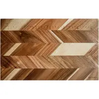 Satake snijplank met meetpunten 35,5x23,5 cm Acacia