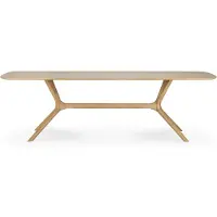 Ethnicraft X eettafel eiken rechthoekig