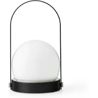 Audo Copenhagen Audo Carrie LED sfeerlamp met accu IP44, zwart Carrie, dimbaar, zwart, Woon-/ Eetkamer, metaal, Design