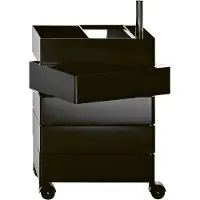 Magis 360 Container 5 Trolley Zwart