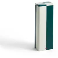 HAY Tin Container Slim Green / Off-White