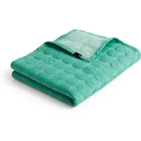 HAY - Mega Dot Bedsprei - B260 x L260 cm - Zeegroen