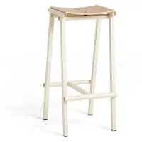 HAY Taburete 8 Barkruk 75 Cm - Barkrukken Staal Eggshell - AE438-A406