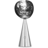 Tom Dixon Melt Portable LED tafellamp 28,5 cm Zilver