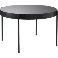 Verpan Series 430 Tafel Ø120 cm | Black