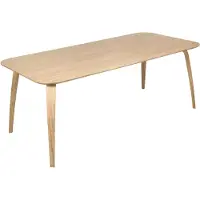 Gubi Dining Table 100x200cm - Eettafels & bartafels Oak - 10012915