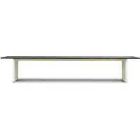 Normann Copenhagen Panel tafel 100x420cm cream/dark brown