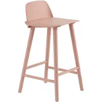 Muuto Nerd counter stoel Tan rose