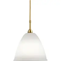 Gubi Bestlite BL9M hanglamp beenderporselein-chroom