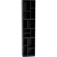 Montana Loom Boekenkast Antraciet - Ladekasten Gelakt Mdf Anthracite - Loom w. plinth 04